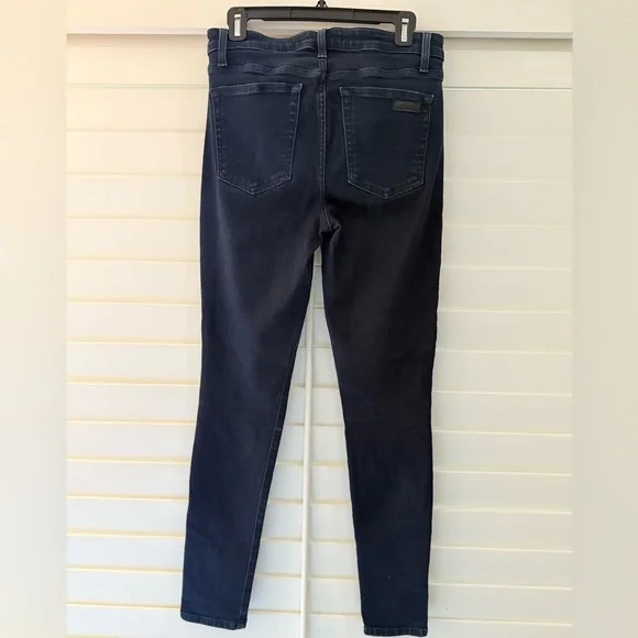 Joe's Jeans Deep Indigo High Rise Skinny Jeans - Picture 3 of 5